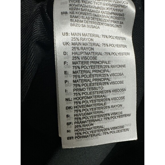 Adidas Sweater Women's Small Black Pullover Hoodie Sweatshirt Pockets Ladies EUC - Picture 5 of 5